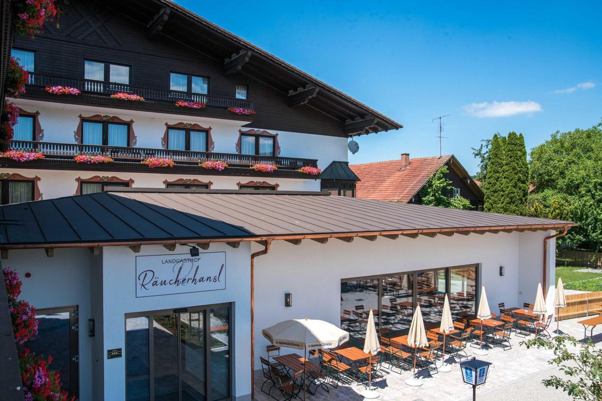 Hotel Raeucherhansl Loiching Buitenkant foto